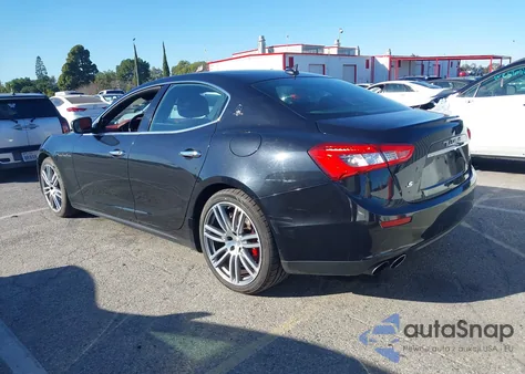 2017 Maserati Ghibli S из США, поврежденный, VIN ZAM57RSS8H1233596